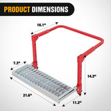 Nilight Folding Heavy Duty Red Tire Step To Fit tires from 10Inch to 15Inch Tire Width, view 2