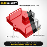 Nilight Forklift Trailer Hitch Attachment Fits 2 Inch Receiver 6500 LBS Capacity Clamp on Dual Pallet Forks Forklift Tow Hitch Attachment Universal Forklift Ball Hitch Mount Trailer Towing Adapter, view 4