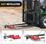 Nilight Forklift Trailer Hitch Attachment Fits 2 Inch Receiver Red, view 6