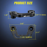 Nilight Front A-Pillar Hood Cowl Mounts For 2018 2019 2020 2021 2022 2023 Jeep Wrangler JL/JLU 2020 2021 2022 2023 Gladiator JT, view 6