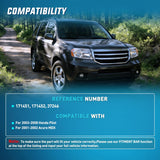 Nilight Front and Rear Struts Shocks Complete Assembly Kit Fit for Honda Pilot 2003-2008 Acura MDX 2001 2002, Pair Front Struts Coil Spring & 2 Rear Shock Absorber Replace OE#171451 171452 37246, 4PCS, view 2