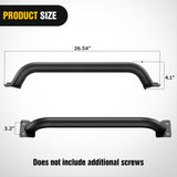 Nilight Front Brush Guard, Compatible with 2018-2025 Jeep Wrangler JL, 2019-2025 Gladiator JT, Steel Bar Grille Guard Fits Factory Rubicon Steel Bumper,3.12 inch Height to Clear Winch, view 3