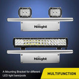 Nilight Front Bumper License Plate Mount Bracket Holder, view 4
