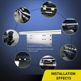 Nilight Front Bumper License Plate Mount Bracket Holder, view 5