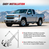Nilight Front Driver Window Regulator with Motor, Compatible with Chevy Colorado/GMC Canyon 2004 2005 2006 2007 2008 2009 2010 2011 2012, Power Window Lift Motor Assembly, OE Replacement, 741-014, view 6