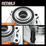 Nilight Front or Rear Wheel Bearing and Hub Assembly for Ford Explorer 2011 2012 2013 2014 2015 2016 2017 2018 2019, Ford Police Interceptor Utility 2013-2018, w/5 Lugs-512460 2Pack, view 5