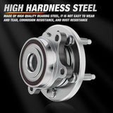 Nilight Front or Rear Wheel Bearing and Hub Assembly for Ford Taurus 2010–2019 (Not for SHO/Performance Package), Ford Flex 2009–2019, Lincoln MKT, Edge Rear 2011-2014, 513275-2Pack, view 2