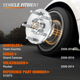 Nilight Front or Rear Wheel Hub Bearing Assembly for Chevy Equinox Impala Malibu, GMC Terrain 2010 2011 2012 2013 2014 2015 2016 2017, Cadillac CTS/XTS, Buick Regal Lacrosse with 5-Lug OEM 513288, view 6