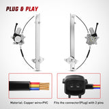 Nilight Front Passenger Window Regulator with Motor, Compatible with Nissan Frontier 2005 2006 2007 2008 2009 2010 2011 2012 2013 2014 2015, Power Window Lift Motor Assembly, 741-349, view 4