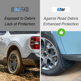 Nilight Front & Rear Set Mud Flaps for Ford Maverick 2022 2023 2024 2025, view 2