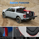 Nilight Front & Rear Set Mud Flaps for Ford Maverick 2022 2023 2024 2025, view 5