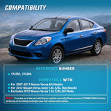 Nilight Front Struts Shocks Complete Assembly Kit Compatible with Nissan Versa 2007-2011 ALL Models, Versa 1.8L 2012 Front Shock Absorber Strut Coil Spring Assembly Pair Replace OE#172351 172352, 2PCS, view 2