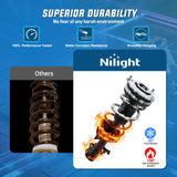 Nilight Front Struts Shocks Complete Assembly Kit Compatible with Nissan Versa 2007-2011 ALL Models, Versa 1.8L 2012 Front Shock Absorber Strut Coil Spring Assembly Pair Replace OE#172351 172352, 2PCS, view 6