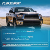 Nilight Front Struts Shocks Complete Assembly Kit Compatible with Toyota Tundra 2000 2001 2002 2003 2004 2005 2006 Front Shock Absorber Strut Coil Spring Assembly Pair Replace OE#171347L 171347R, 2PCS, view 2