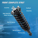 Nilight Front Struts Shocks Complete Assembly Kit Compatible with Toyota Tundra 2000 2001 2002 2003 2004 2005 2006 Front Shock Absorber Strut Coil Spring Assembly Pair Replace OE#171347L 171347R, 2PCS, view 3