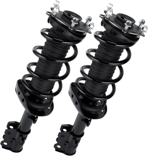 Nilight Front Struts Shocks Complete Assembly Kit Fit for Honda CR-V 2.4L L4 2007 2008 2009 2010-2014 (Exc.Touring), Front Shock Absorber Strut Coil Spring Assembly Pair Replace OE#272492 272491, 2PCS