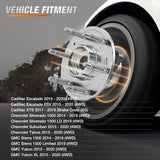 Nilight Front Wheel Bearing and Hub Assembly for Chevrolet Tahoe Suburban 2015–2020, GMC Yukon XL 2015–2020, Silverado 1500 2014–2018, GMC Sierra 1500 2014-2018, Escalade, 4WD-2Pack, view 5