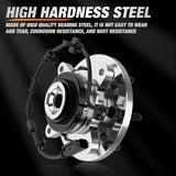 Nilight Front Wheel Bearing and Hub Assembly for Ford F-150 Ford Expedition Lincoln Navigator 2011 2012 2013 2014 4WD, 6 Lugs-515142 2Pack, view 2