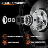 Nilight Front Wheel Bearing and Hub Assembly for Ford F-150 Ford Expedition Lincoln Navigator 2011 2012 2013 2014 4WD, 6 Lugs-515142 2Pack, view 4