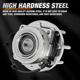 Nilight Front Wheel Bearing and Hub Assembly for Ford F-250 F-350 Super Duty 2011 2012 2013 2014 2015 2016, 4WD SRW (Not for DRW), 515130-2Pack, view 2