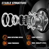 Nilight Front Wheel Bearing and Hub Assembly for Nissan Sentra 2013 2014 2015 2016 2017 2018 2019, NV200 2013–2019, Leaf 2013-2017, Chevy City Express 2015–2018, 513364-2Pack, view 3