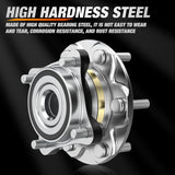 Nilight Front Wheel Bearing and Hub Assembly for Toyota Tacoma 2005-2018, 4Runner 2003-2018, FJ Cruiser 2007-2014, Lexus GX460 2010-2018, GX470 2003-2009, 4WD w/6 Lugs-950-001 2Pack, view 3