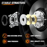 Nilight Front Wheel Bearing and Hub Assembly for Toyota Tacoma 2005-2018, 4Runner 2003-2018, FJ Cruiser 2007-2014, Lexus GX460 2010-2018, GX470 2003-2009, 4WD w/6 Lugs-950-001 2Pack, view 5