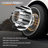 Nilight Front Wheel Bearing Hubs for 1999-2004 F-250 F-350 Super Duty, 4WD | For 2000 2001 2002 2003 2004 Ford F-250/F-350 Super Duty, Direct Replacement, Heavy-Duty Construction-2Pack, view 3