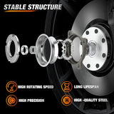 Nilight Front Wheel Bearing Hubs for 1999-2004 F-250 F-350 Super Duty, 4WD | For 2000 2001 2002 2003 2004 Ford F-250/F-350 Super Duty, Direct Replacement, Heavy-Duty Construction-2Pack, view 6