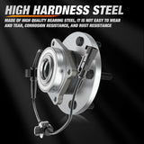 Nilight Front Wheel Bearing Hubs for Dodge Grand Caravan 2008-2016 W/ABS | For 2008-2016 Chrysler Town & Country, 2009-2014 VW Routan, Direct Replacement-2Pack, view 2