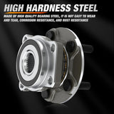 Nilight Front Wheel Bearing Hubs for Subaru Outback 2005-2014-2Pack | For 2005-2014 Subaru Legacy Front, Direct Replacement, Heavy-Duty Construction, view 2