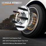 Nilight Front Wheel Bearings for Ford Explorer 2006 2007 2008 2009 2010 | For Ford Explorer Sport Trac 2007-2010, Mercury Mountaineer 2006-2010, Direct Replacement-2Pack, view 3