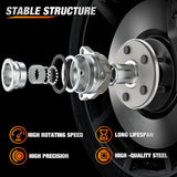 Nilight Front Wheel Bearings for Ford Explorer 2006 2007 2008 2009 2010 | For Ford Explorer Sport Trac 2007-2010, Mercury Mountaineer 2006-2010, Direct Replacement-2Pack, view 6