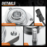 Nilight Front Wheel Hub and Bearing Assembly for Chevrolet Malibu 2004-2006 2007-2011 2012, HHR & Cobalt 2008-2010, Pontiac G6 2005-2010, Saturn Aura 2007-2009 with ABS & 5-Lug, OEM 513214, view 6