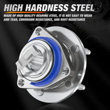Nilight Front Wheel Hub and Bearing Assembly for Chevy Impala 2000 2002 2003 2004 2005 2006 2007-2011, Buick Lacrosse Allure 2005–2009, Cadillac DTS Eldorado, Buick Century, 5 Lug w/ABS, OEM 513121, view 5