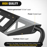 Nilight Front Windshield Frame Cover Roof Sun Visor Cowl Body Armor with 4 x LED Lights Compatible with 2007-2018 Jeep Wrangler JK JKU Unlimited, Windscreen Rack Protector Stand, view 4