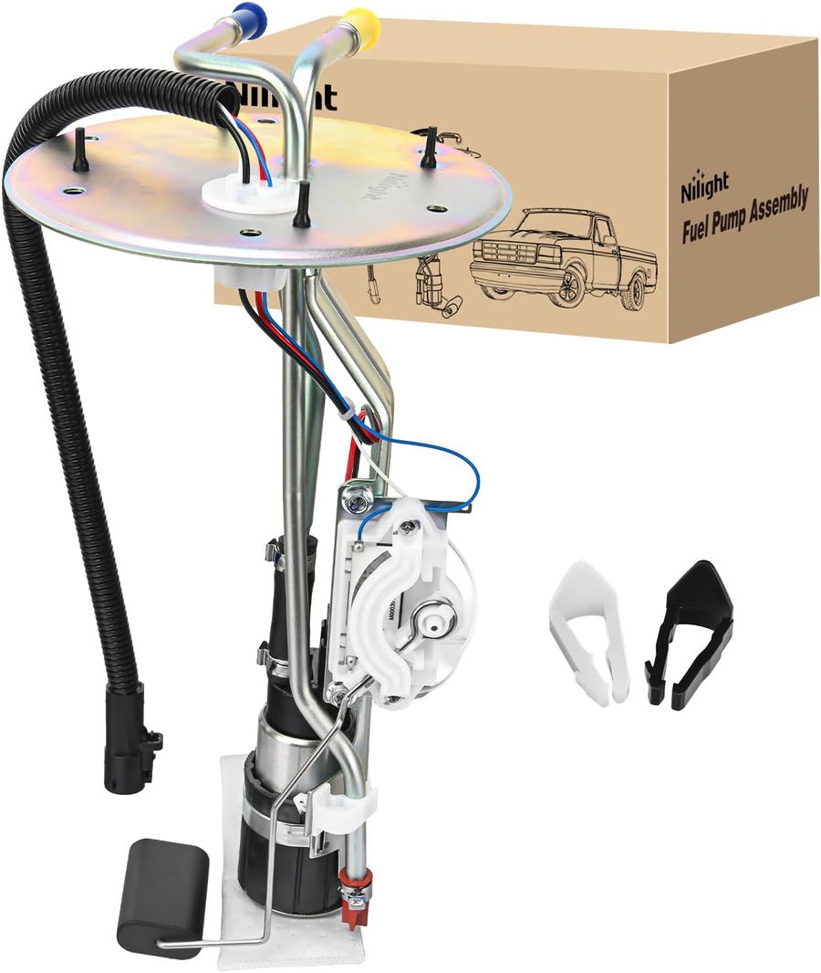 Nilight Fuel Pump Assembly E2237S for Ford F150 Heritage F250 1999-2004 | for F150 1999-2003 F150 Heritage 2004 F250 19994.2L 4.6L 5.4L Automotive Replacement Electric Fuel Pumps Module Assembly