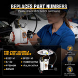 Nilight Fuel Pump Assembly E2301M Fit for Ford Mustang 2001 2002 2003 2004 | for V6 3.8L 3.9L 4.6L Automotive Replacement Electric Fuel Pumps Module Assembly Replaces # FG0827 P76505M SP2301M, view 3