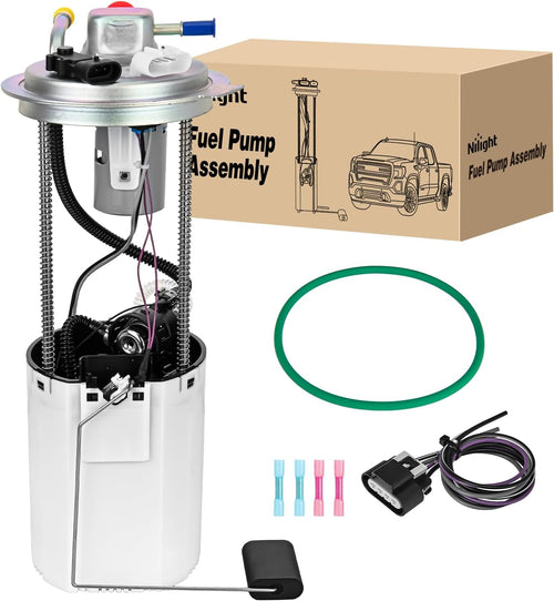 Nilight Fuel Pump Assembly E3609M for Chevy GMC Sierra 1500 2500 2004-2007 | for Silverado 1500 2500 HD 2004 05 06 2007 4.3L 4.8L 5.3L 6.0L 8.1L Automotive Replacement Electric Fuel Pump Module Assembly