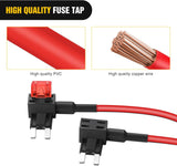 Nilight Fuse Adapter Fuses Holder TIPM Bypass 14AWG Wire 20 AMP Repair Fuel Pump Relay Cable Compatible with Dodge Ram 1500 2500 3500 Chrysler Jeep VW 2007-2016 Replace CBWPR091AA, view 5