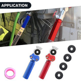 Nilight Glad Hands Grips Set with Seals Heavy Duty Gladhand Extension Handles Kit Emergency & Service Brake Air Hose Coupling Connectors for Semi Truck Trailer Brake System 1 Pair, view 6