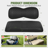 Nilight Golf Cart Front Seat Cover 1PC Black Leather Yamaha Drive G29 | Waterproof Leather No Staple Design Sun Scratch Resistant Cover Fits Yamaha 2007-2016 Drive G29/2017-2026 Drive 2, view 2