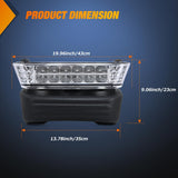 Nilight Golf Cart LED Headlight with Bumper Turn Signals Running Lights High Brightness Waterproof Plug and Play 12V for 2004-Up Club Car Precedent Electric Carts, view 2