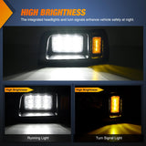 Nilight Golf Cart LED Headlights 2PCS 12V Turn Signals Club Car DS | High Brightness Waterproof Plug and Play Running Light Upgrade Easy Installation for 1993-Up Club Car DS Electric Carts, view 3