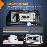 Nilight Golf Cart LED Headlights 2PCS 12V Turn Signals Club Car DS | High Brightness Waterproof Plug and Play Running Light Upgrade Easy Installation for 1993-Up Club Car DS Electric Carts, view 4