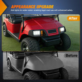 Nilight Golf Cart LED Headlights 2PCS 12V Turn Signals EZGO TXT | High Brightness Waterproof Plug and Play Design Running Light Upgrade Easy Installation for 1996-2013 EZGO TXT Electric Carts, view 6