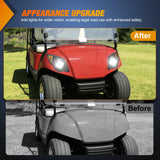 Nilight Golf Cart LED Headlights 2PCS 12V Turn Signals Yamaha Drive G29 | High Brightness Waterproof Plug and Play Running Light Upgrade Easy Installation for 2007-Up Yamaha Drive G29 Electric Carts, view 4