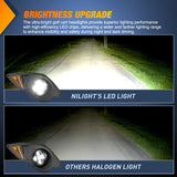 Nilight Golf Cart LED Headlights 2PCS 12V Turn Signals Yamaha Drive G29 | High Brightness Waterproof Plug and Play Running Light Upgrade Easy Installation for 2007-Up Yamaha Drive G29 Electric Carts, view 6
