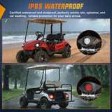 Nilight Golf Cart LED Light Kit 12V Stop Brake Turn Signal Yamaha Drive G29 | Headlight Taillight Horn Waterproof Plug and Play Complete Upgrade Kit for 2007-Up Yamaha Drive G29 Electric Carts, view 5