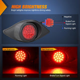 Nilight Golf Cart LED Taillights 2PCS Stop Brake Turn Yamaha Drive G29 | High Brightness Waterproof Plug and Play Running Light Upgrade Easy Installation for 2007-Up Yamaha Drive G29 Electric Carts, view 3